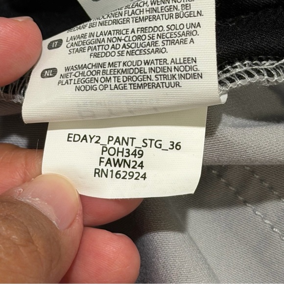 BYLT Size 36 Fawn Everyday Pant 2.0 Performance Stretch Chino Golf Travel Casual - Picture 7 of 9